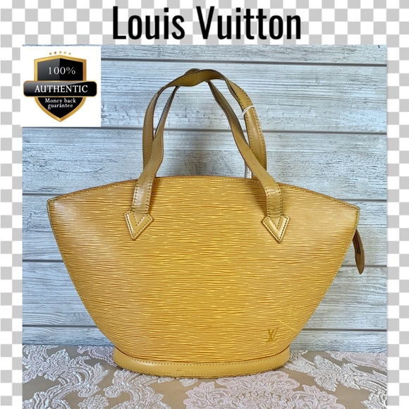 Louis Vuitton Handbags - Louis Vuitton hand bag saint jacques yellow epi